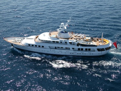 MY Lady Georgina , Amels 48m, 1982, ex Klementine and Katarina, all bathrooms and all cabins